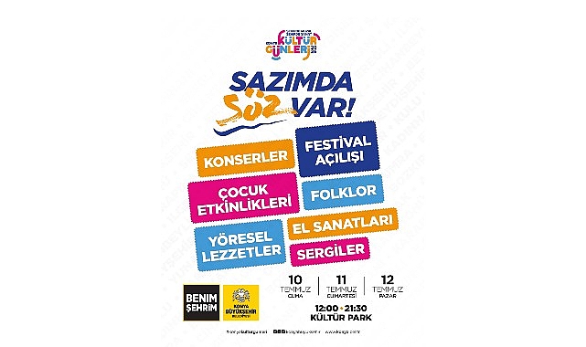 Konya Kültür Günleri: 10-12 Temmuzda Kültürel Zenginlikler Küçük Bestelerle Buluşuyor