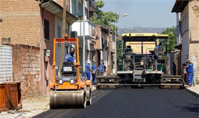 Küçük Menderes Havzası’nda Yol Yenilemeleri Hız Kesmiyor