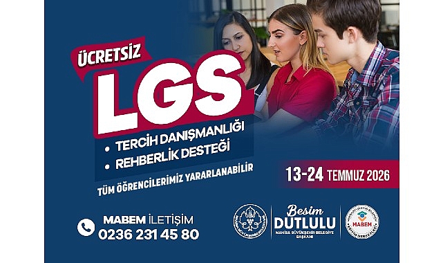 LGS Tercih Danışmanlığıyla Tüm Öğrencilere Ücretsiz Destek