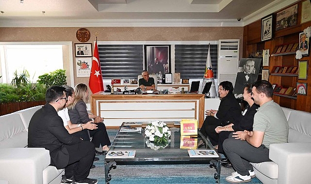 LÖSEV Yetkilisinin Ziyareti Kemer Belediyesiyle Samimi görüştü
