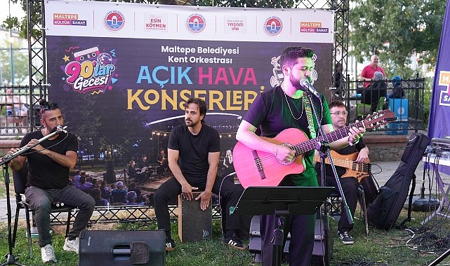 Maltepe’de Açık Hava Konserleri Yaz Akşamlarını Şenlendirdi: Kent Orkestrası Forumda Buluştu