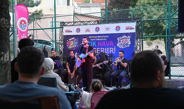 Maltepe’de Açık Hava Konserleri Yazın Buluşma Noktasını Oluşturuyor