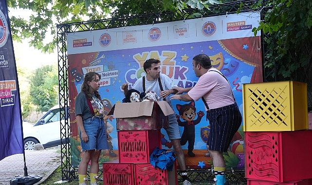 Maltepe’de Yazın Buluşma Noktasında Antonio’nun Kukla Tiyatrosu Büyükbakkalköy’de Çocukları Büyüledi