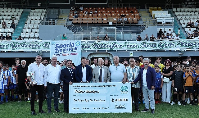 Nilüfer Belediyesi Amatör Spor Kulüplerine 3,1 Milyon TL Destek Projesi Töreni