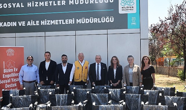 Nilüfer’de Sosyal Dayanışma: 60 Tekerlekli Sandalye Belediye Hizmetine Ulaştı