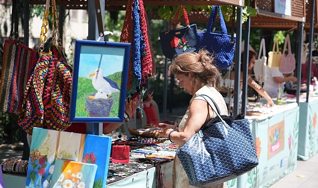 Potlaç Kadın Emeği Pazarı Yeni Yerinde Bahariye’de Açılışa Hazır