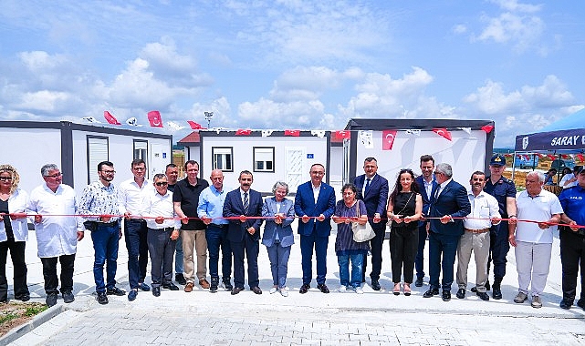 Saray’da Hayvan Bakımevi ve Rehabilitasyon Merkezi Resmen Hizmete Girdi
