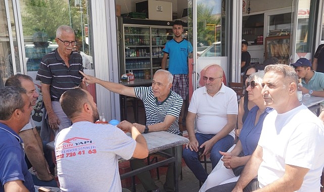 Seferihisar’da Sanayi Bölgesinde Esnaf Ziyareti ve Temizlik Planı