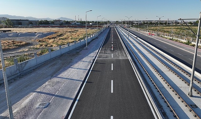 Şehir Hastanesi- Yeni Sanayi Sitesi Tramvay Hattı Bağlantılı Yol Yenilemesi Tamamlandı