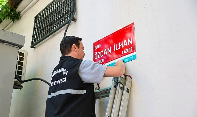 Şehit Özcan İlhan İçin Şehre Adanmış Bir Cadde: Özcan İlhan Caddesi