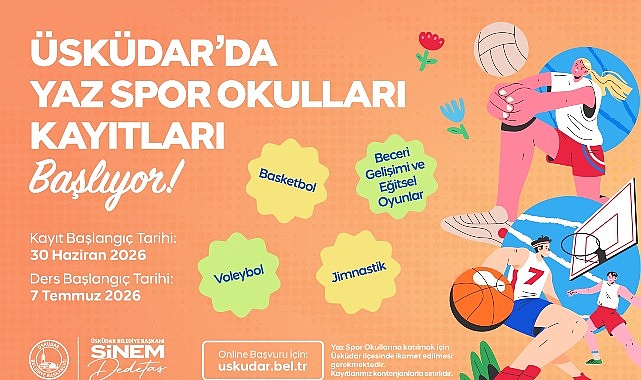 Üsküdar’da ÜCRETSİZ Yaz Spor Okulları Başvuruları Başladı: Yaz Boyunca Branş Seçimi ve Katılım Şartları
