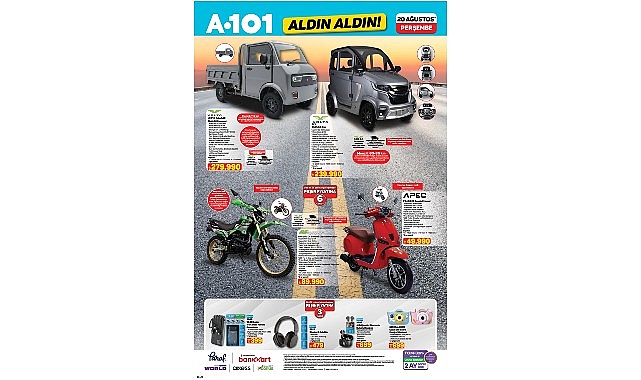 A101’in Mobilite ve Ev Aletleri Fırsatları: Teknoloji Ürünlerinde Avantajlı Fiyatlar
