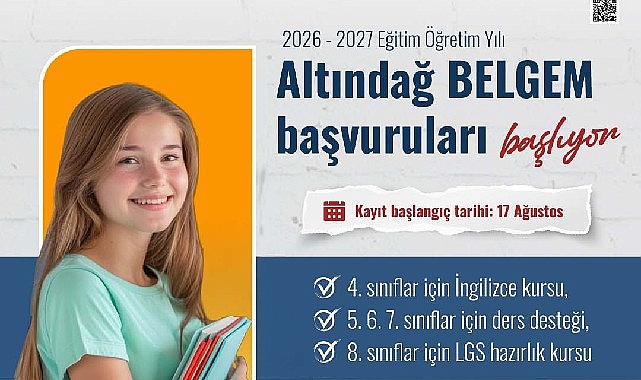 Altındağ’a BELGEM Şubesiyle Eğitimde Fırsat Eşitliği Hedefi Yeni Başlangıçlar