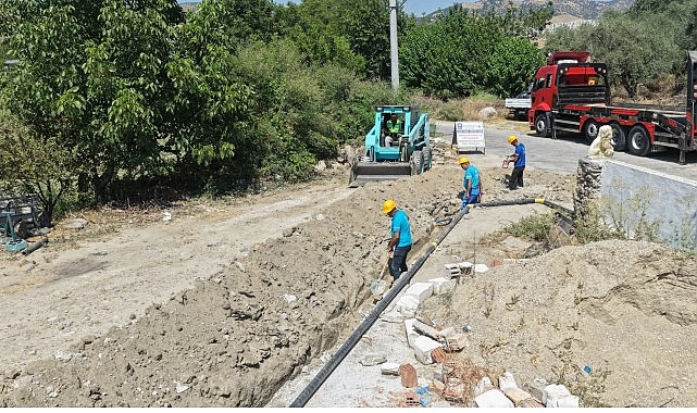 Aydın’da Altyapı Yatırımları Sürüyor: İçme Suyu Hattı Yenileme Projesi Koçarlı’da Başladı