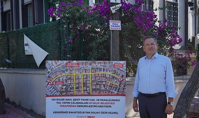 Ayvalık’ta Yol Dönüşümünün İlk Etabı Başladı: 15 Bin Metrekare Kilit Taşıyla Modernleşme