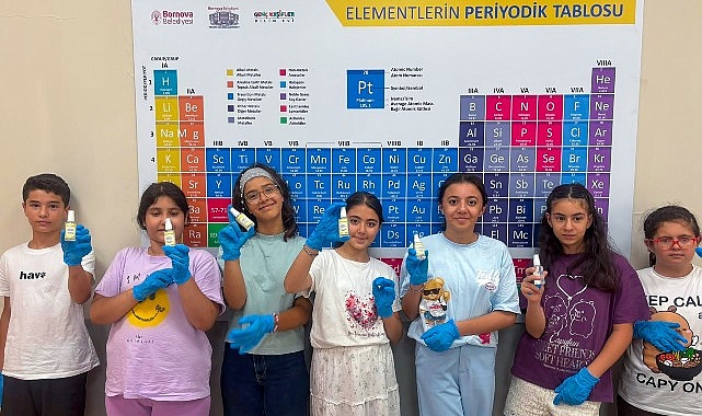 Bornova’da Yaz Bilim Atölyeleriyle Çocuklar Bilimi Keşfediyor