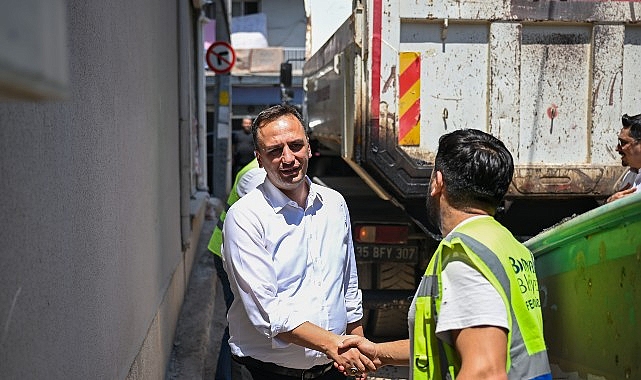 Çamdibi’nde Yol Yenileme: Kilit Taşlar Zamanla Yerini Satal asfaltlara Bırakıyor
