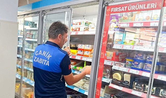 Canik Belediyesi Market Denetimlerinde Kesintisiz Önlem ve Hijyen Takibi