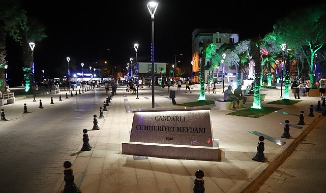 Cumhuriyet Meydanı Çandarlı’da Açılıyor: Modern Dönüşümün Eşsiz Buluşması