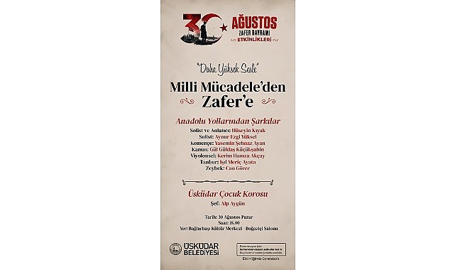 Daha Yüksek Sesle: Milli Mücadele’den Zafer’e Anlatıyla Anadolu’nun Ezgisi