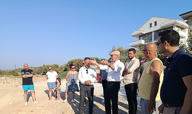 Datça Çomarlık Mevkii’nde 4 Bin Metrelik Altyapı Çalışmasıyla Sorunlar Çözüme Kavuşuyor