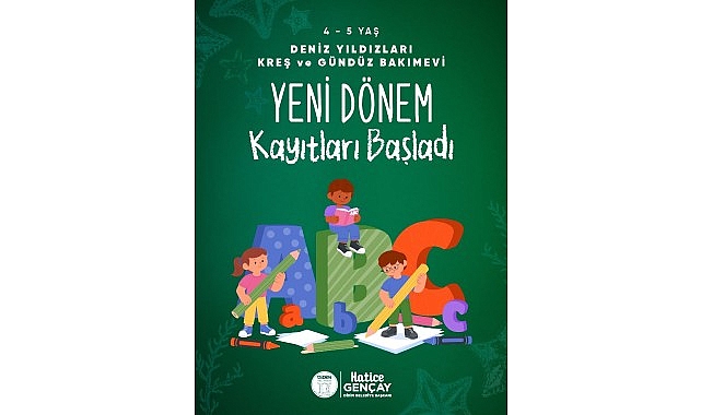 Didim Belediyesi Deniz Yıldızları Kreşinde 4-5 Yaş Kayıtları Başladı