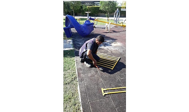 Didim Parklarında Bakım ve Onarım Çalışmaları Güncel Durum Raporu