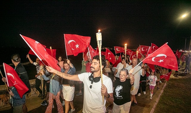 Güzelbahçe’de 30 Ağustos Zafer Bayramı Coşkusu ve Kortej Kutlaması