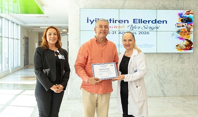 İyileştiren Ellerden Renkli İzler: Okan Sağlık Grubu Sanat Sergisi