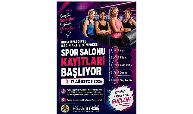 Kadın Aktivite Merkezi’nde Yeni Dönem Spor Kayıtları Başladı