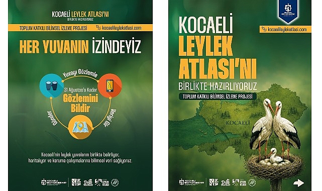 Kocaeli Leylek Atlası: Vatandaş Bilimcilerle Doğal Markeri Haritalama Girişimi
