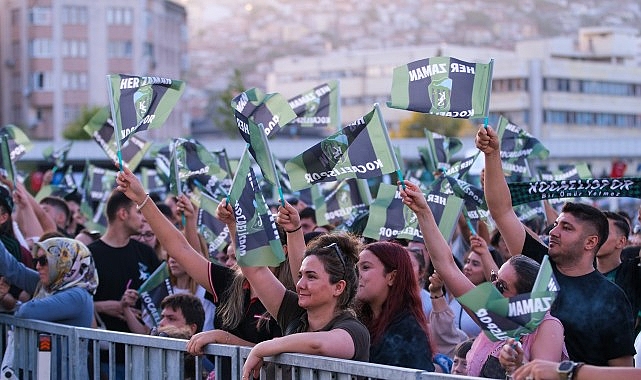 Kocaeli’de Futbol ve Müzik Heyecanı: Kocaelispor 2026-2027 Açılış Programı Coşkuyla Başladı