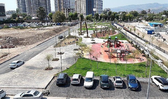 Konak’ta Yeni Yaşam Alanı: 6 Bin Metrekarelik Park Açılışa Hazır
