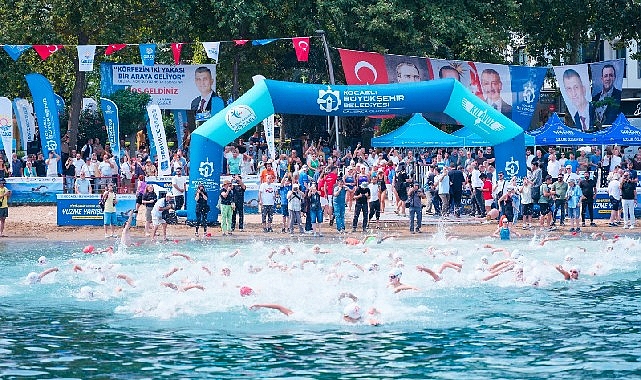 Körfez’in İki Yakası İçin Ulusal Açık Su Yüzme Şampiyonası 471 Yüzecek