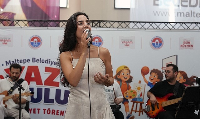 Maltepe’nin Yaz Okulu Kapanış Töreni: Sertifikalar ve Canlı Müzik ile Unutulmaz Anlar