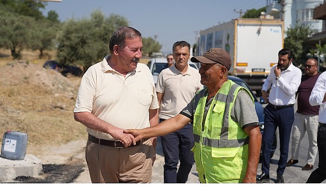 Milas’ta Sıcak Asfalt Seferberliğiyle Yol Konforu ve Güvenliği Artırılıyor