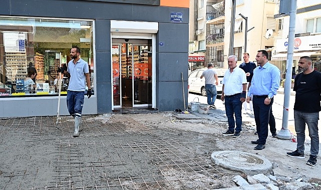 Mustafa Kemal Caddesi’nde Kaldırım Yenileme: İkinci Aşama Başladı