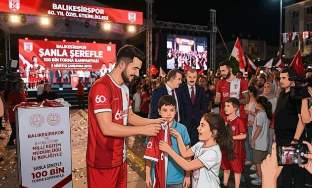 Balıkesirspor’dan 100 Bin Forma Kampanyası: Öğrencilere Kulüp Sevgisi Aşılanacak