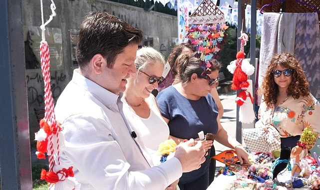 Potlaç Kadın Emeği Pazarı Bahariye’de Büyüyor: Kadın Üreticilerinin El Emeğiyle Ziyaretçilerle Buluşması sürüyor