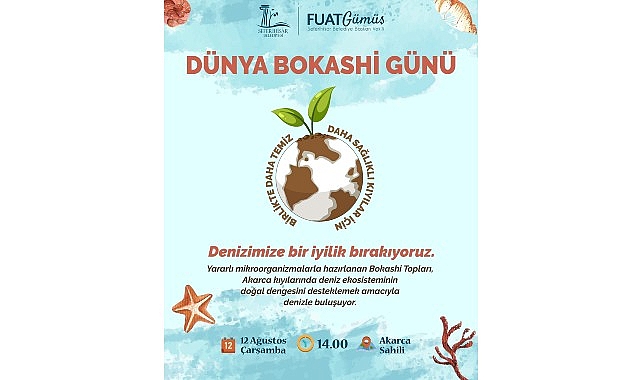 Seferihisar’da Dünya Bokashi Günü: Akarca’da Deniz İçin Birlikte Hareket