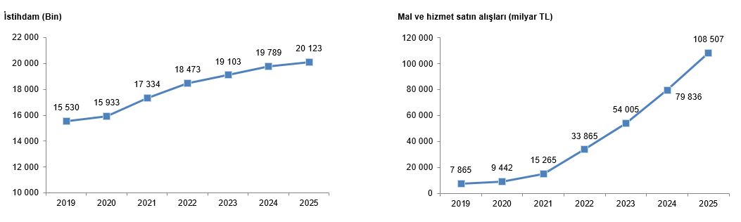 Türkiye İstatistiklerinde 2025 Girişim, Üretim ve Ciro Dağılımları: Hizmet ve Sanayi Analizi