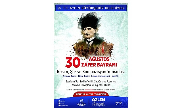 Zafer Bayramı İçin Gençlerden Gelen Yarışma: Resim, Şiir ve Kompozisyonlarda Ödüllü Yolculuk