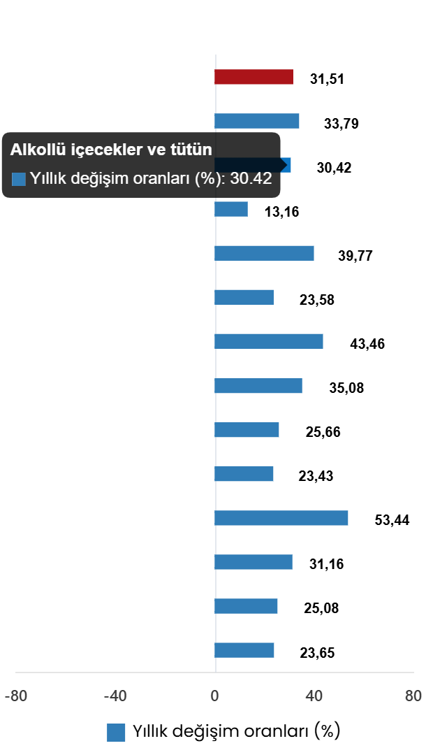 Ağustos 2026 TÜFE Verileri ve Gıda-İçecek Grubu Değişimleri