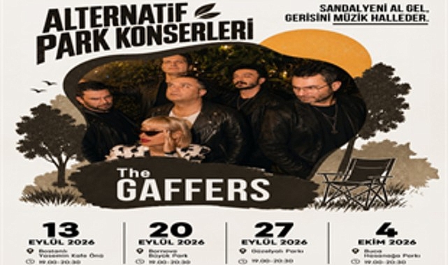 Alternatif Park Konserleriyle İzmir Parklarında Müziğe Yolculuk