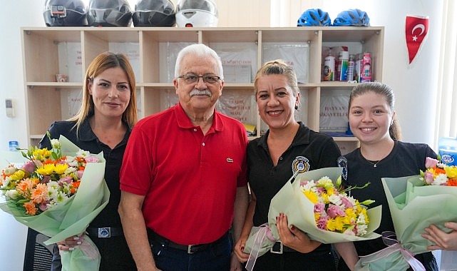Burhaniye’de Zabıta Haftası Ziyareti ve Teşekkür Mesajı