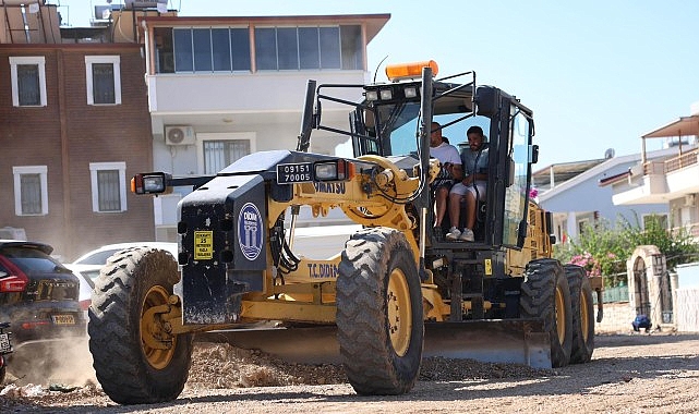 Efeler Mahallesi 1610. Sokak’ta Yol Yapım Çalışmaları Başladı