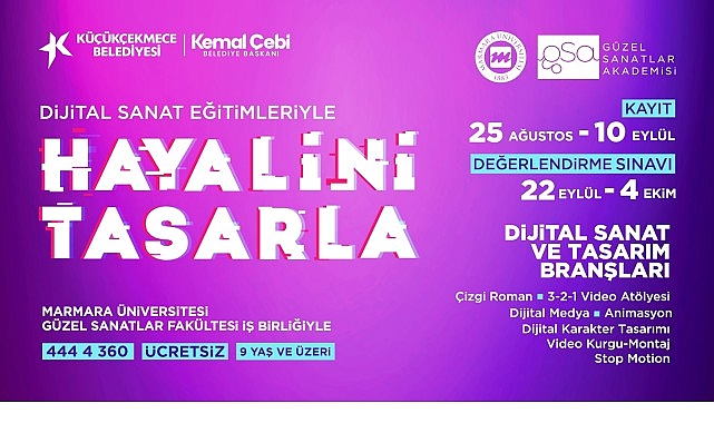 Güzel Sanatlar Akademisiyle Yeni Dönem Kayıtları Başladı: Akademik ve Dijital Sanatda Fark Yaratan Eğitimler