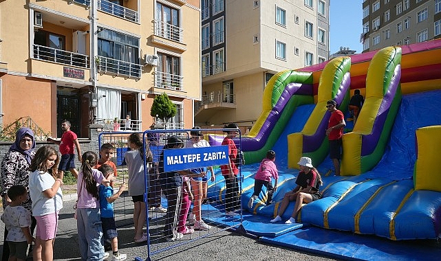 Maltepe’de Spor ve Oyun Şöleni Zümrütevler’de Başladı: Mahallelere Neşe Taşıyor