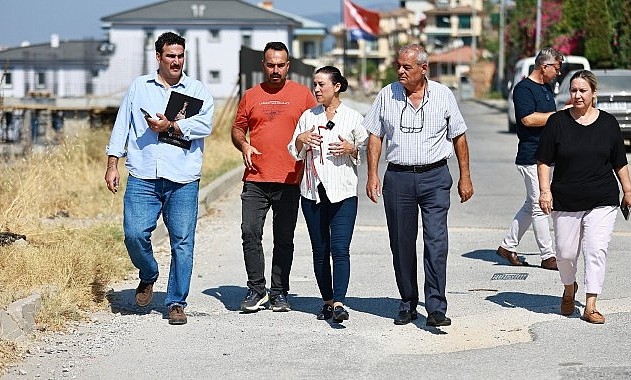 Efes Selçuk Belediyesi’nden 14 Mayıs Mahallesi’ne Saha Ziyareti