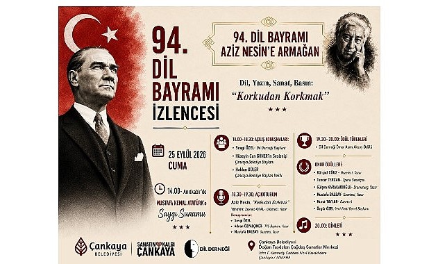 94. Dil Bayramı Aziz Nesin Anısına Düzenleniyor: İşte Etkinlik Programı